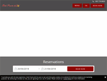 Tablet Screenshot of hotelpuertadelsol.com