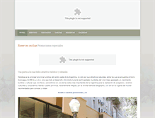 Tablet Screenshot of hotelpuertadelsol.com.ar
